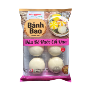 Bánh báo đậu đỏ nước cốt dừa 300g