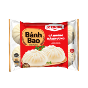 Bánh bao gà nướng nấm hương 440g