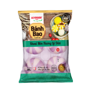 Bánh bao khoai môn hương lá dứa 300g