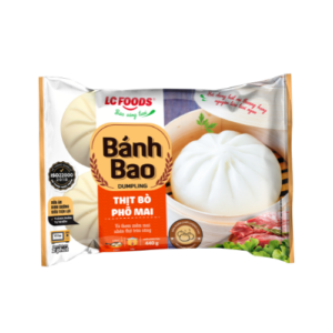 bánh bao thịt bò phô mai 440g