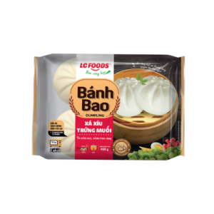 Bánh bao xá xíu trứng muối 400g